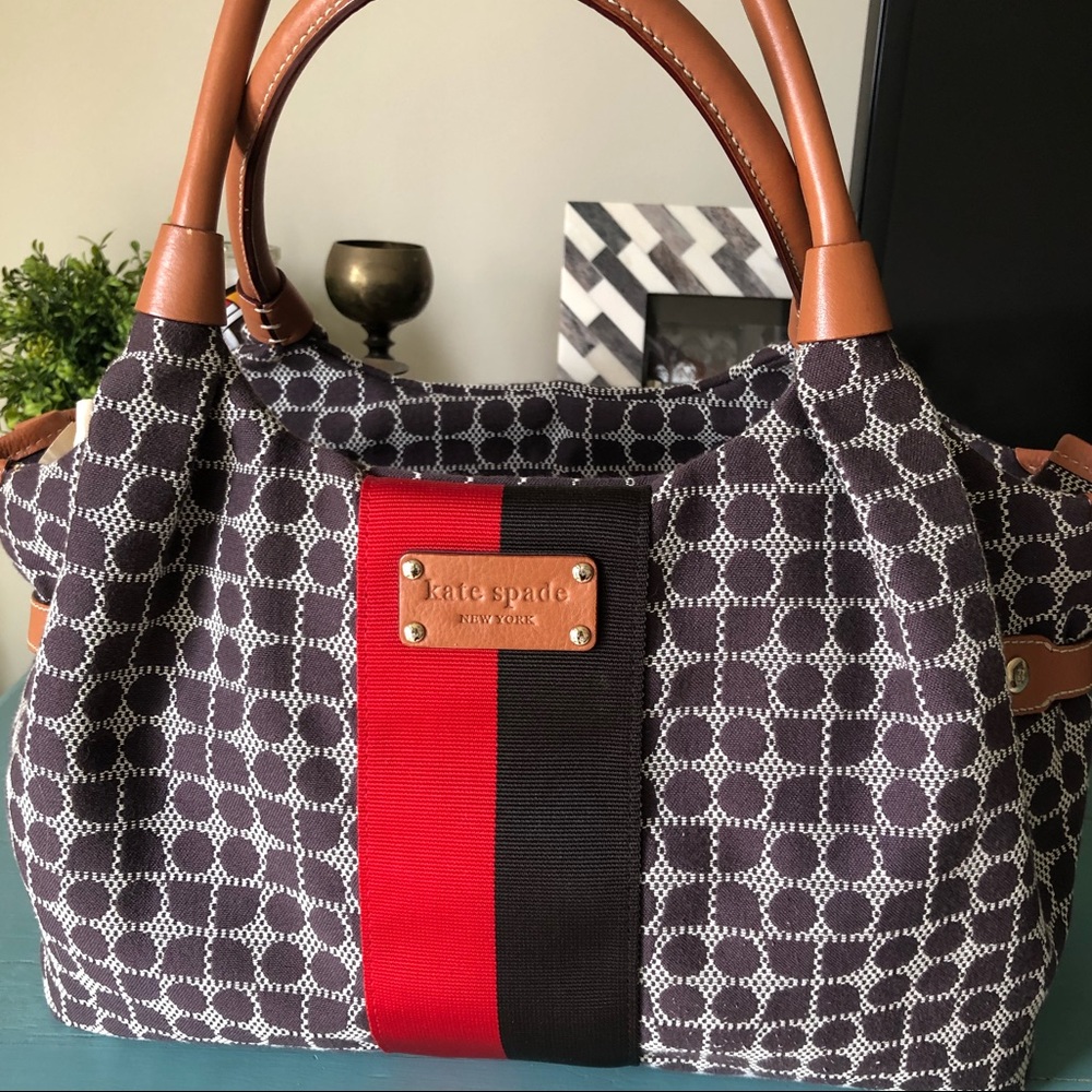 Kate Spade Signature Fabric Stevie Purse